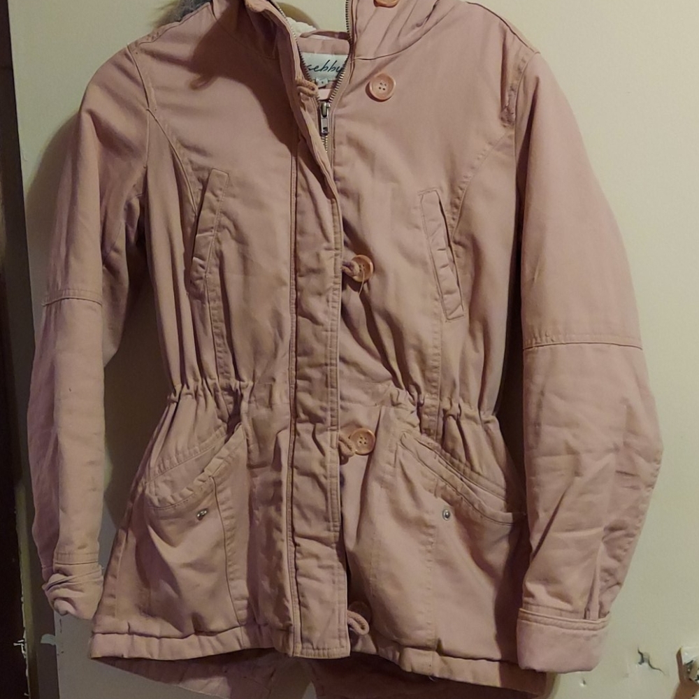 really cute pink jacket